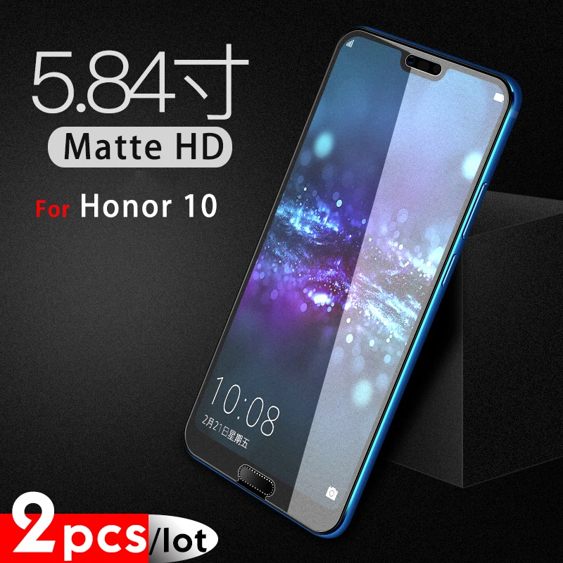 Закаленное стекло для Huawei P 10 20 30 pro plus закаленное honor 8 9 lite 8x play 2 шт./лот матовая