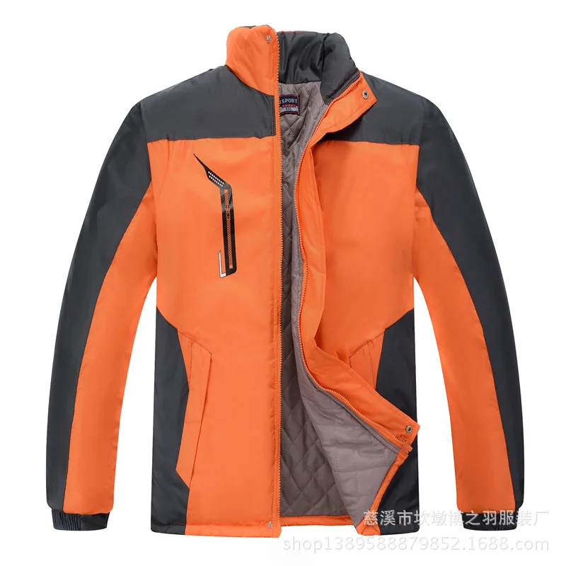 

2018 Rushed Hot Sale Zipper Ski-wear Male Eiderdown Outdoor Clothing Men Leisure Men's Manufacturer With Thick Winter Coat