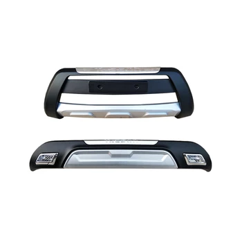 

JIOYNG For Hyundai Tucson 2013-2014 Front+ Rear Bumper Diffuser Bumpers Lip Protector Guard skid plate ABS Chrome finish