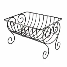 Multi-function Iron Kitchen Dish Drainer Drying Rack Dish Storage Holder Dish Organizer Single Layer Dish Rack Durable Black New