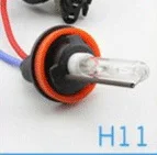 10 шт. AC 35 Вт Cnlight hid ксеноновая лампа замена H1 H3 H7 H8 H10 H11 9005 9006 HB3 HB4 D2H 4300 K-8000 K Авто ксеноновые фары - Цвет: H11