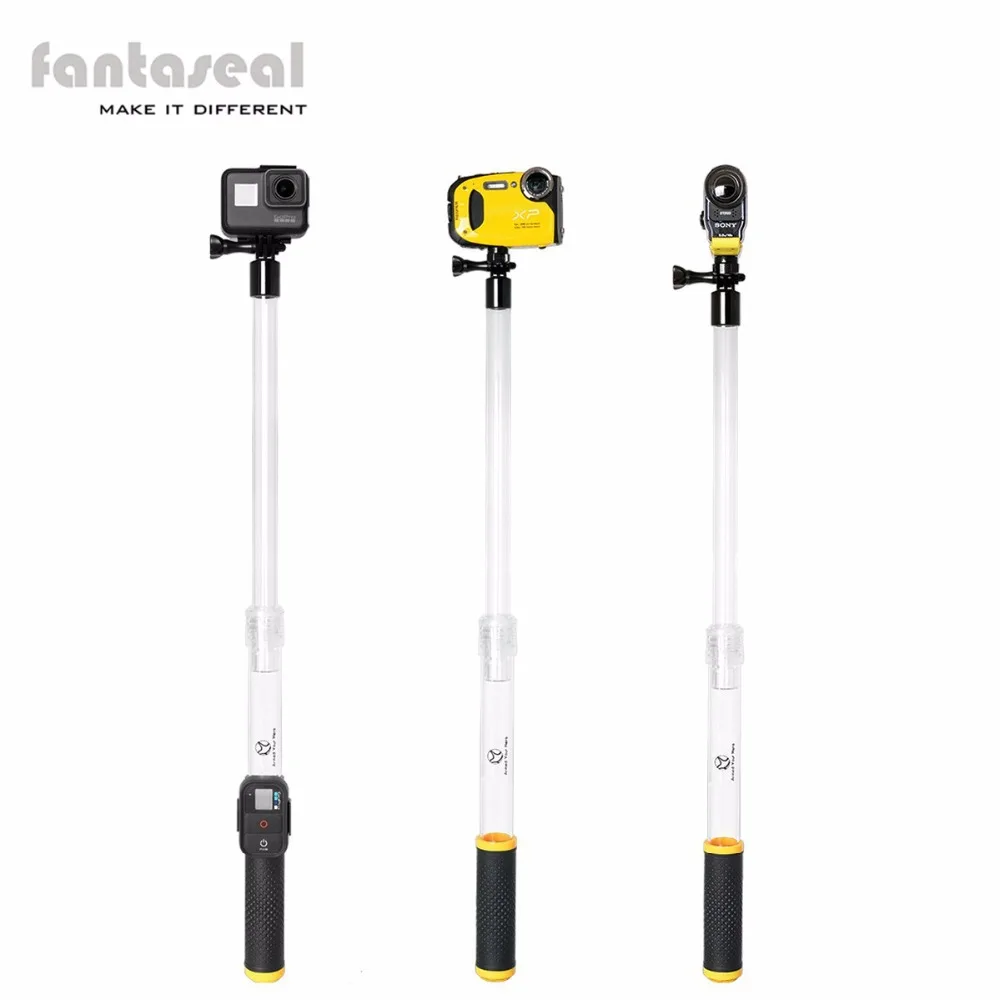 Fantaseal Floating Extension Pole Hand Grip Floaty Pole Selfie Stick