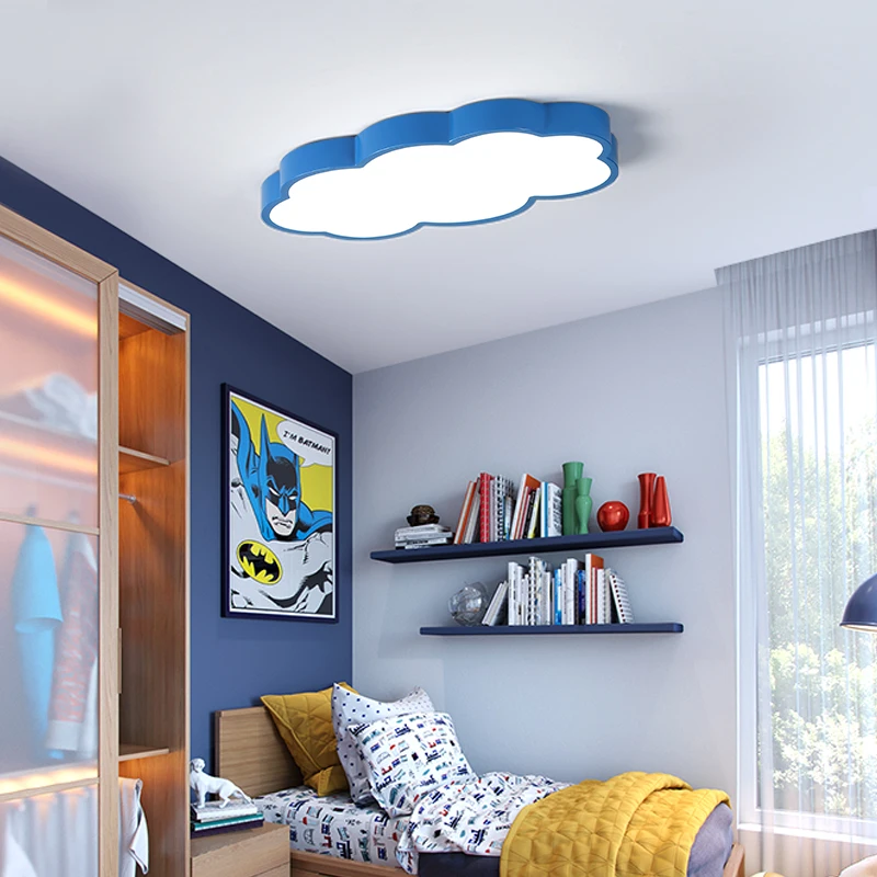 NEO gleam облака современные светодиодные Потолочные светильники для Спальня Кабинет Детская комната дети ROM дома деко белый/розовый/ синий потолочный светильник
