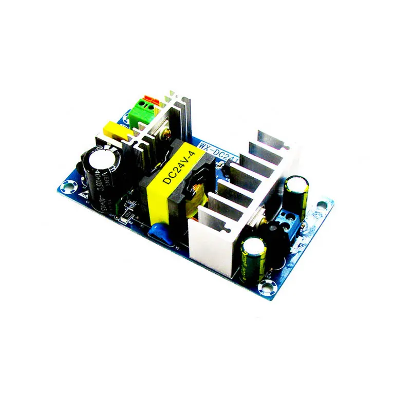 

100W 4A To 6A DC 24V Switching Power Supply Board Stable High Power AC DC Power Module Transformer