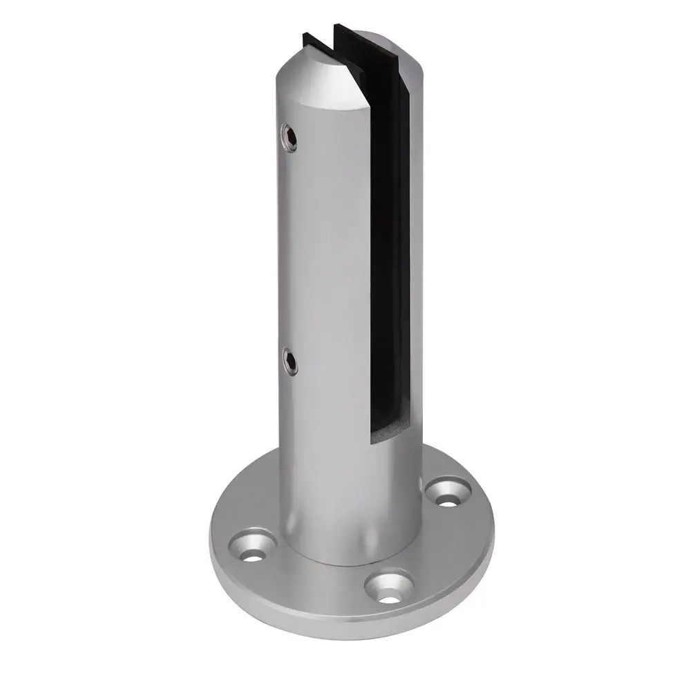 

Aluminum Railing Spigot Frameless Glass Fence Round Spigot Balustrade Clamp