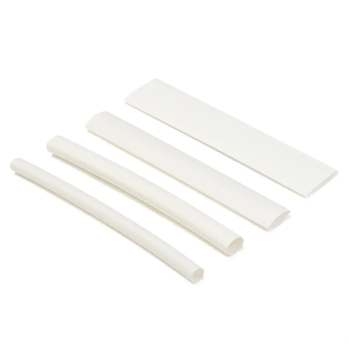 SHGO-20Pcs White 3/4: 1 Heat Shrink Tubing Wrap Wire For iPhone iPad Android Samsung Data Line Heatshrink Tubes | Обустройство дома