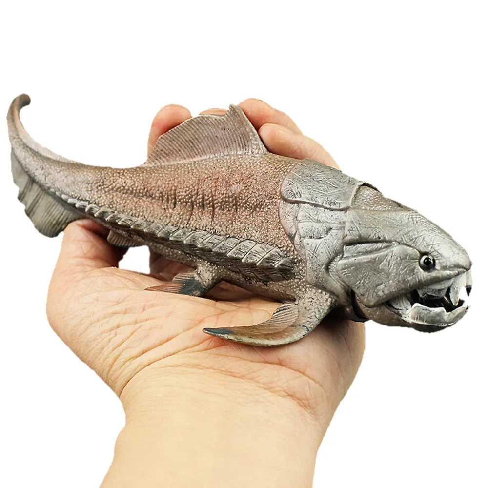 20cm Dinosaurs Model Toy Dunkleosteus Dinosaur Fish Decoration Action