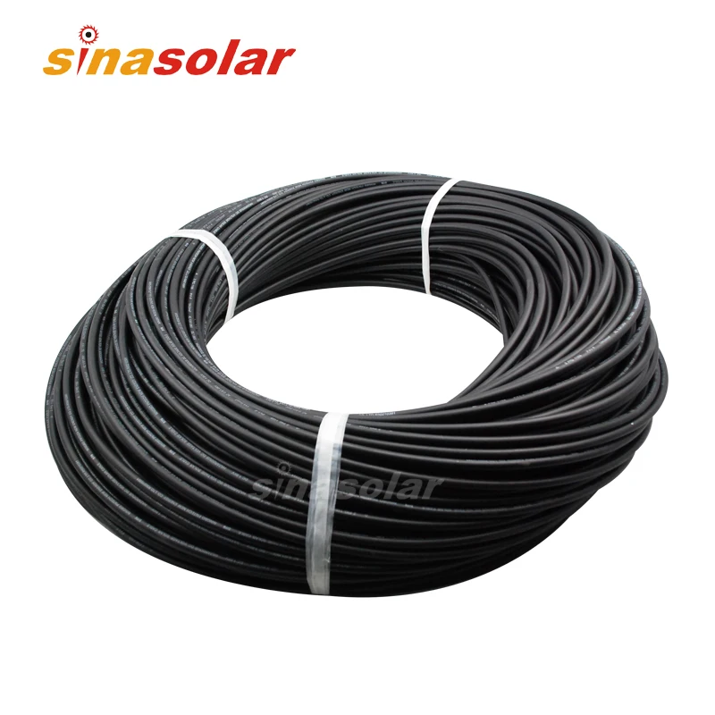 Высококачественный 2,5 мм(14awg) кабель для солнечных модулей кабель с tuv ul утверждения 10 м/рулон