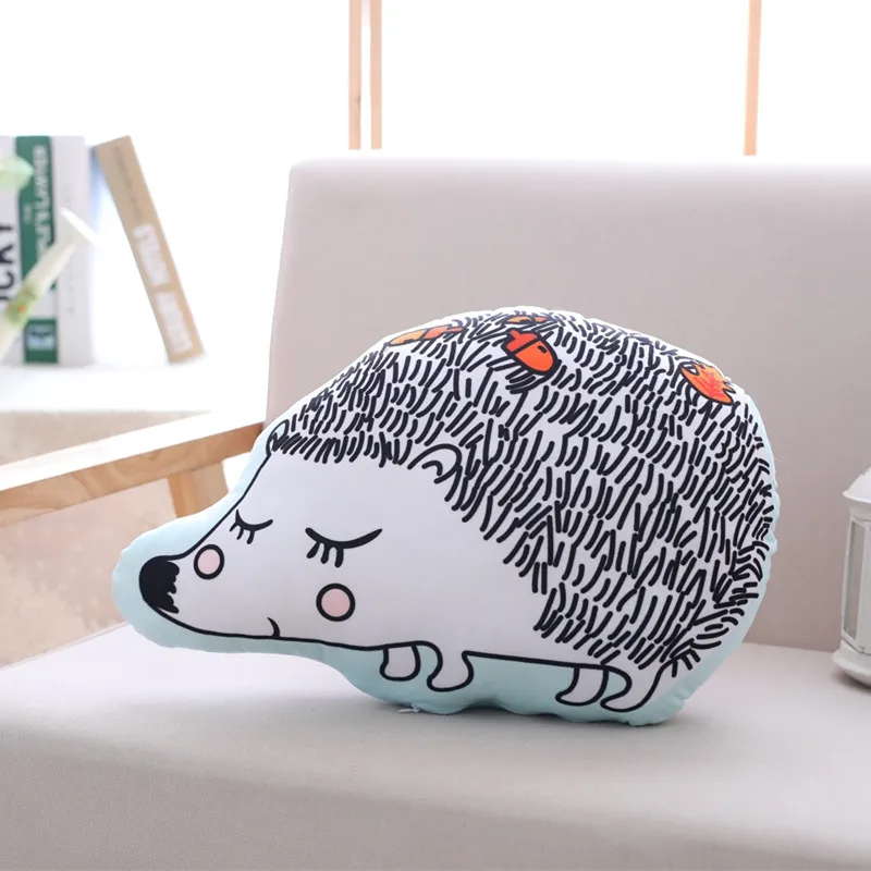 On sale new Cute Animals Soft Plush Pillow Cartoon Giraffe Elephant Alpaca Toys for Kids Sleeping Pillow Sofa Cushion Room Decor