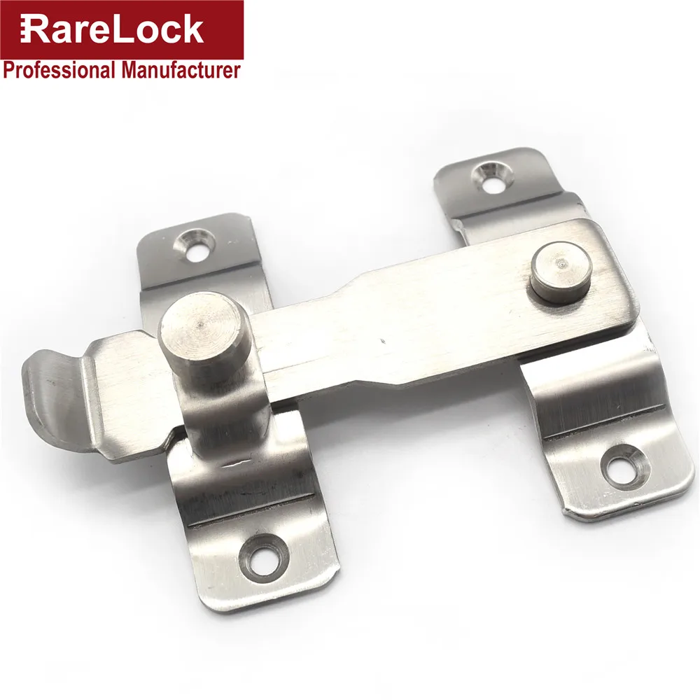Rarelock Latch Hasp Lock Dead Bolts Stainless for Sliding