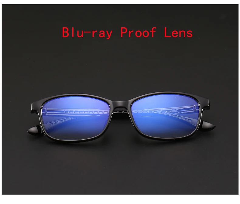 Компьютерные очки 2019 оправы для очков Анти синие легкие очки антибликовые очки рамка женские Квадратные прозрачные линзы поддельные очки