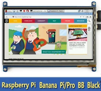 

IPS 7.0 inch HDMI TFT LCD Capacitive Touch Screen 1024*600 for Raspberry Pi BB BLACK Banana Pi/Pro