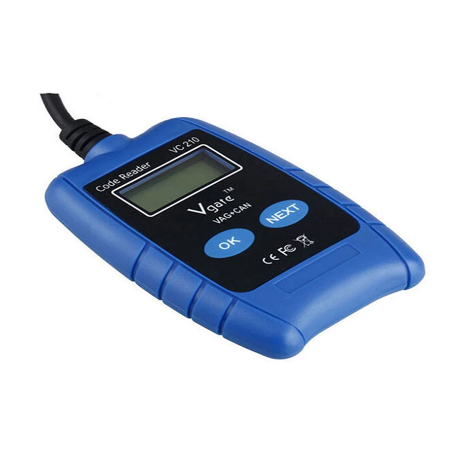 Vgate V AG + CAN VC210 Obd2 автомобильный диагностический сканер для двигателя/АБС/подушек