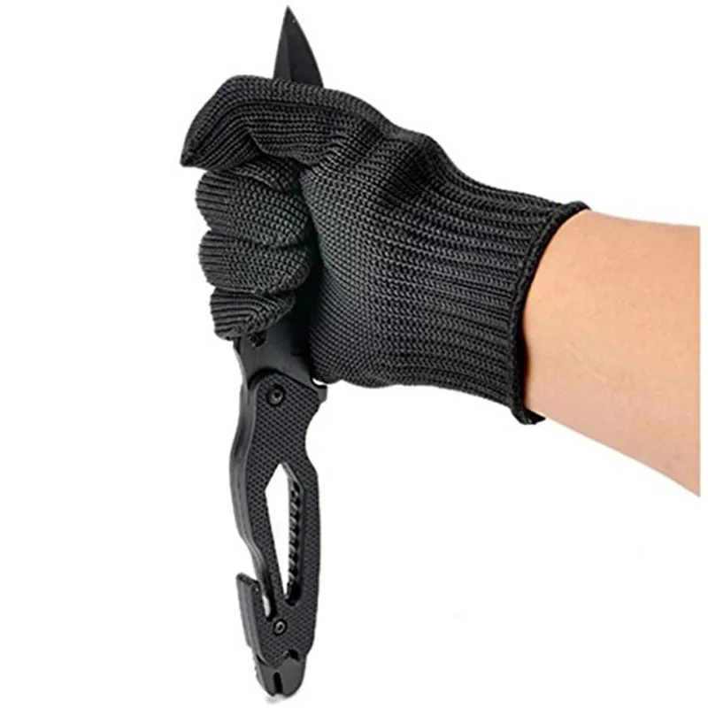 

1 Pair Cut Resistant Gloves Anti-Cutting Anti-static Work Gloves Safety Kitchen Protective Stainless Steel Wire Mesh Gloves