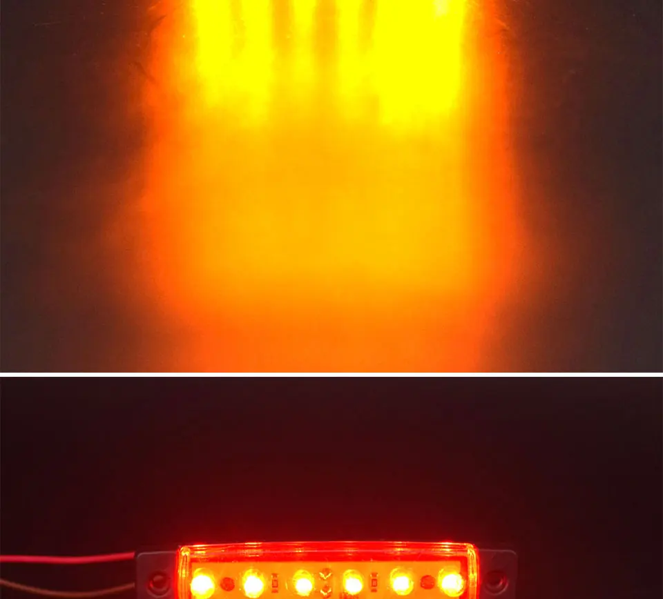 DC 12V 24V Auto External Light Source Red Blue Yellow Green White SMD LED Brake Lamps Truck Car Turn Signal Light Bulbs (5)