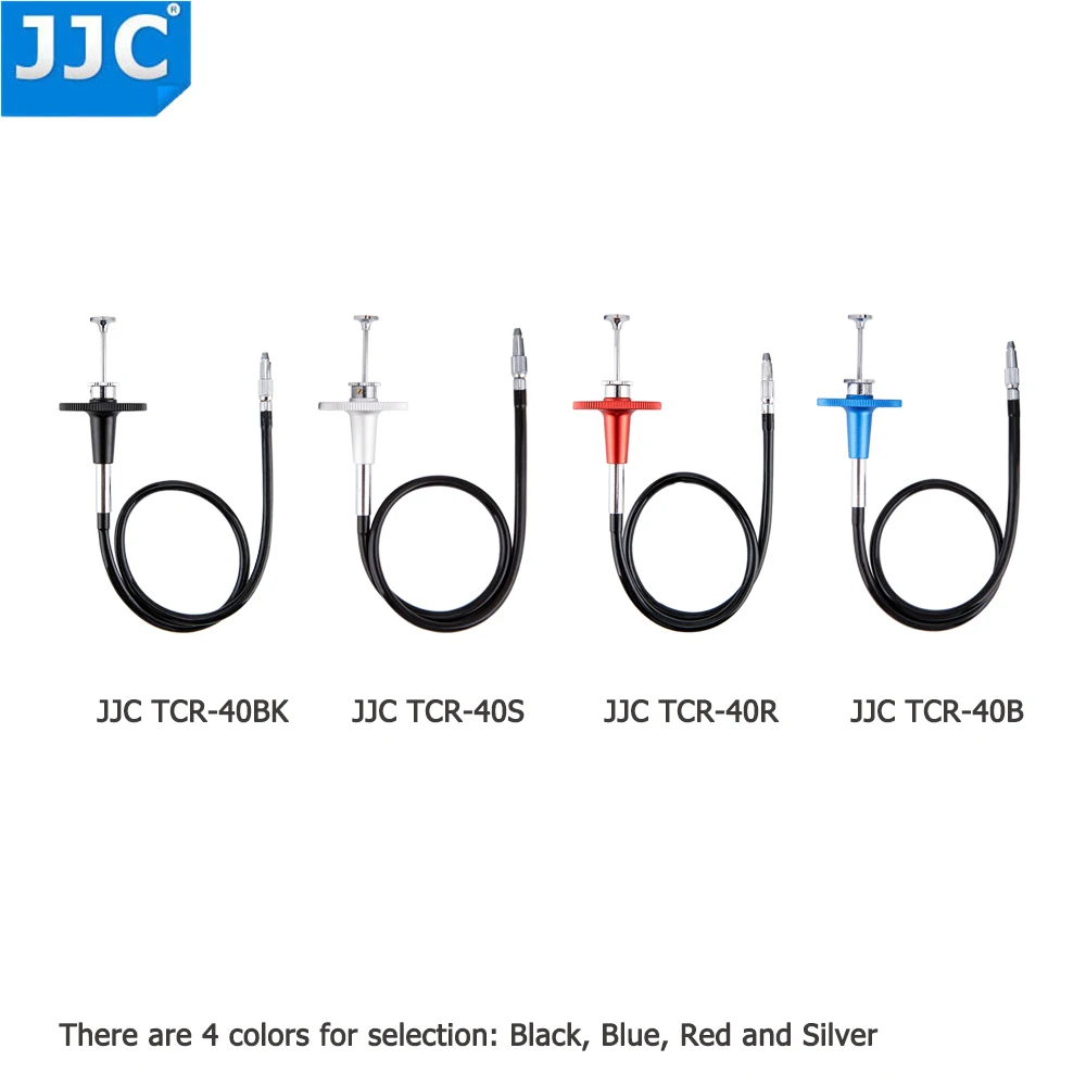 JJC Camera Shutter Release Cable Connector Photography Mechanical Remote Control Cord for Fujifilm X100VI X-T5 X-T4 X-T3 X-T30 camera remote shutter button,camera remote shutter release