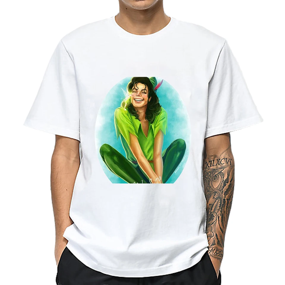 

Michael Jackson INNOCENT T-Shirt Leaving Neverland Unisex Adults White Tee Summer Tops