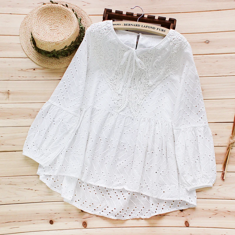 Блузка женская с длинным рукавом и вышивкой на весну|shirt blouse|embroidery shirtshirt women |
