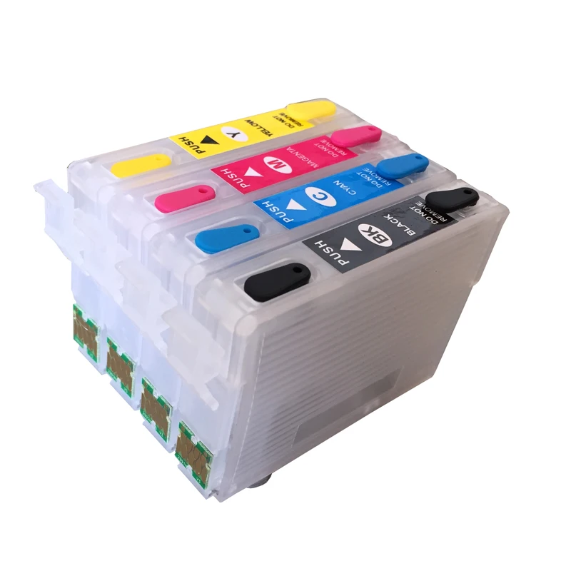 epson ink wf cartridge refillable empty refill printer 2630 2650 xp t2201 2660 stylus cartridges chip reset computer office aliexpress
