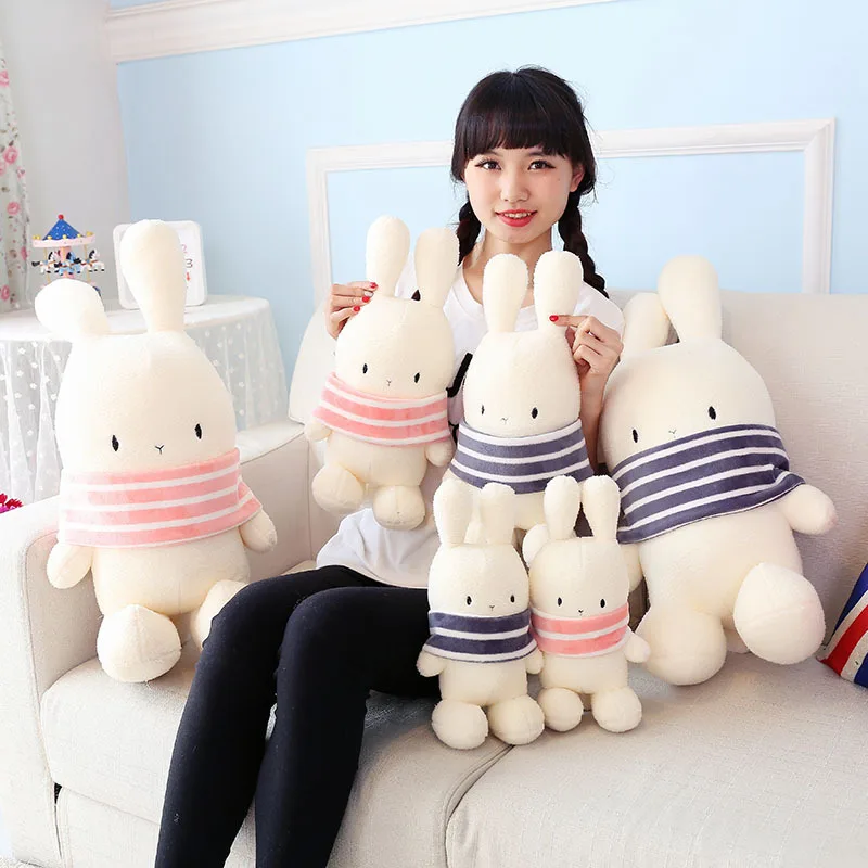 Игрушка плюшевая заяц с рубашкой 27 55 см|toys gift|stuffed animal bunnytoy bunny |