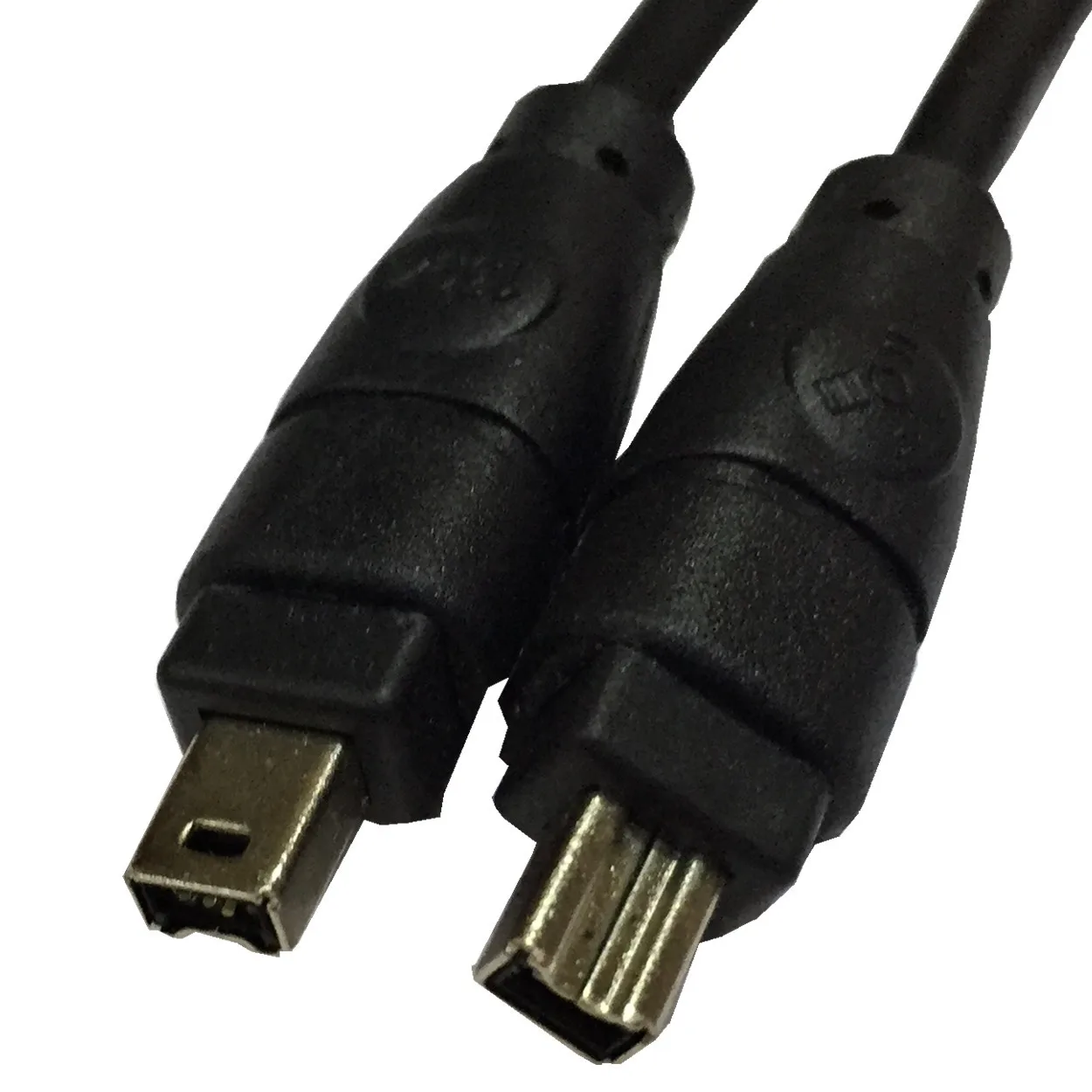 1.8m 4.5m Black IEEE 1394 Firewire 400 to Firewire 400 Cable, 4 Pin