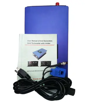 

MAYLAR@ 45-90V 2000W Pure Sine Wave Solar Grid Tie MPPT Power Inverter with LCD&Internal Limiter Function, Output 220vac