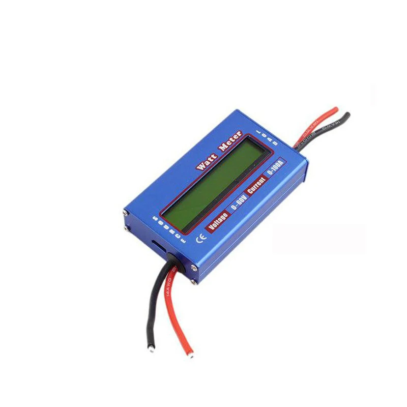 

1Pcs DC 60V 100A High-Accuracy Watt Meter Professional Balance Voltage Battery Power Analyzer RC Watt Tester Checker Blue Hot
