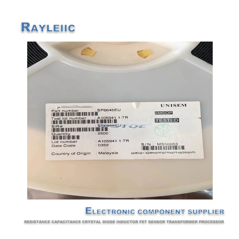 Новый оригинальный SP6645EU SP6645 MSOP8 MSOP IC в наличии | Электронные компоненты и