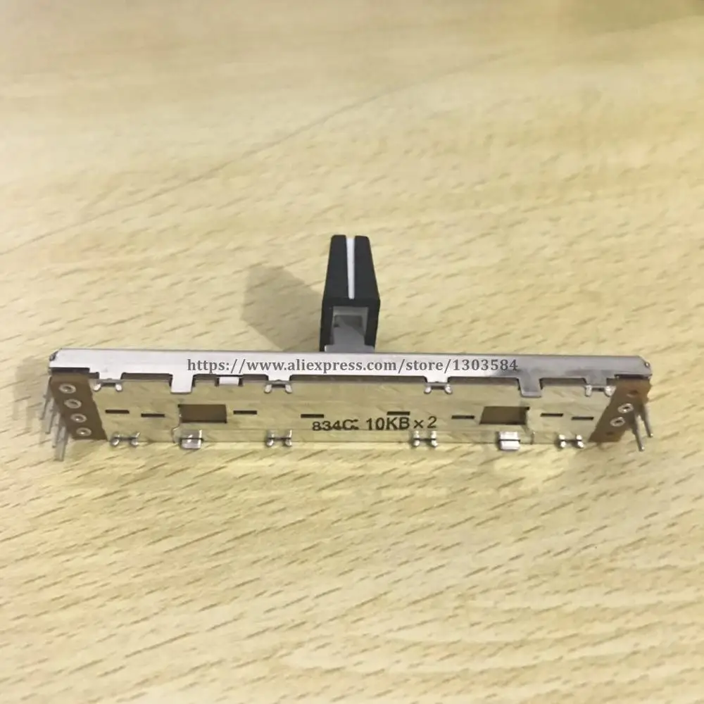 2pcs Original CROSSFADER DCV1006 for Pioneer DJM 700 750 800 850 2000 SPARE DCV 1006+2pcs knob