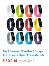 Двухцветные силиконовые браслеты для mi Band 3 ремешок Ремешок на руку для Xiaomi mi Band 3 сменный браслет на запястье