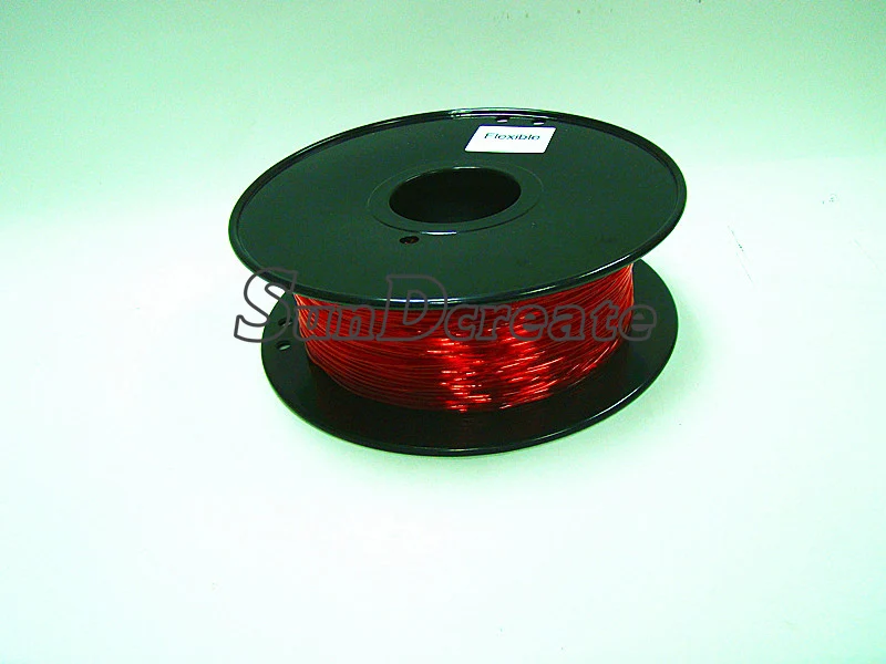 SunDcreate ТПУ Гибкая нить для 3D принтера 1 75 мм 0 8 кг Makerbot Reprap Mendel UP Machine|filament 1.75mm|printer