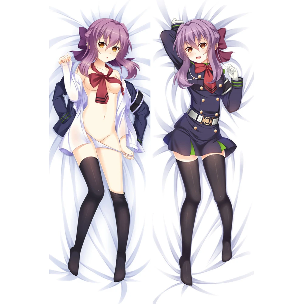 Японский Dakimakura Чехол Seraph из конца кровати Наволочка Krul Tepes Hiiragi Shinoa наволочки|pillow