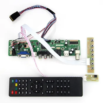 

T.VST59.03 For LP156WH4(TL)(A1)/(TL)(N1) LCD/LED Controller Driver Board (TV+HDMI+VGA+CVBS+USB) LVDS Reuse Laptop 1366x768