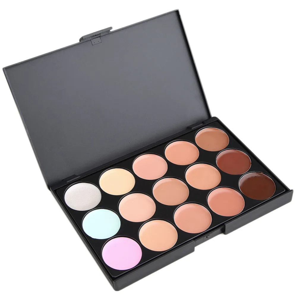 

15 Color Professional Cosmetics Makeup Set Fashion Face Concealer Contour Platte+24pcs Pro Make up Brushes Cosmetic Kit