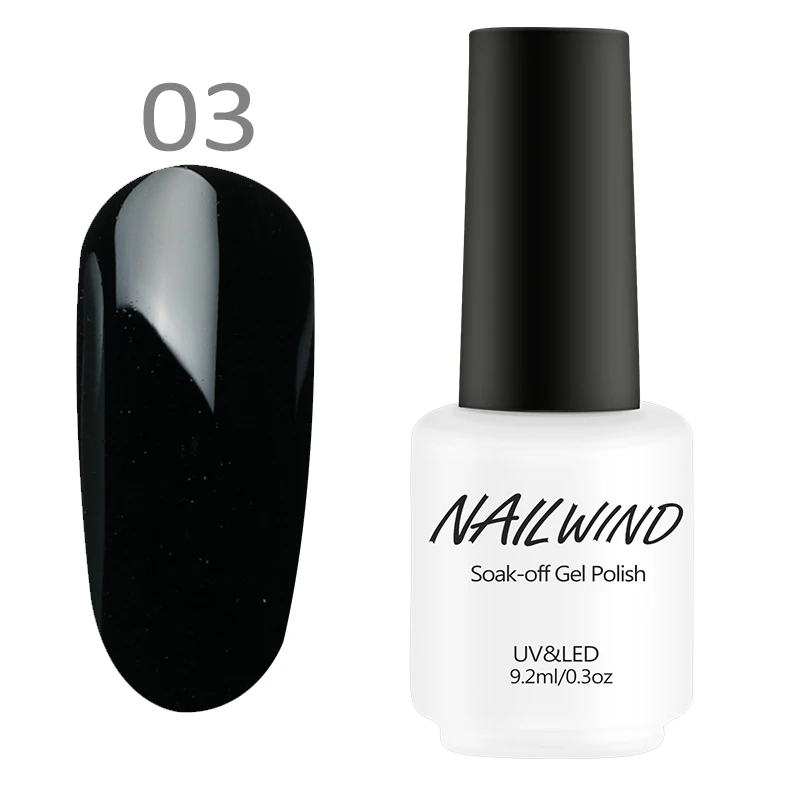 NAILWIND лак для ногтей 9,2 мл УФ цветной гель лак для ногтей акриловый гель Лаки резиновая основа для наращивания ногтей дизайн маникюра - Цвет: 03