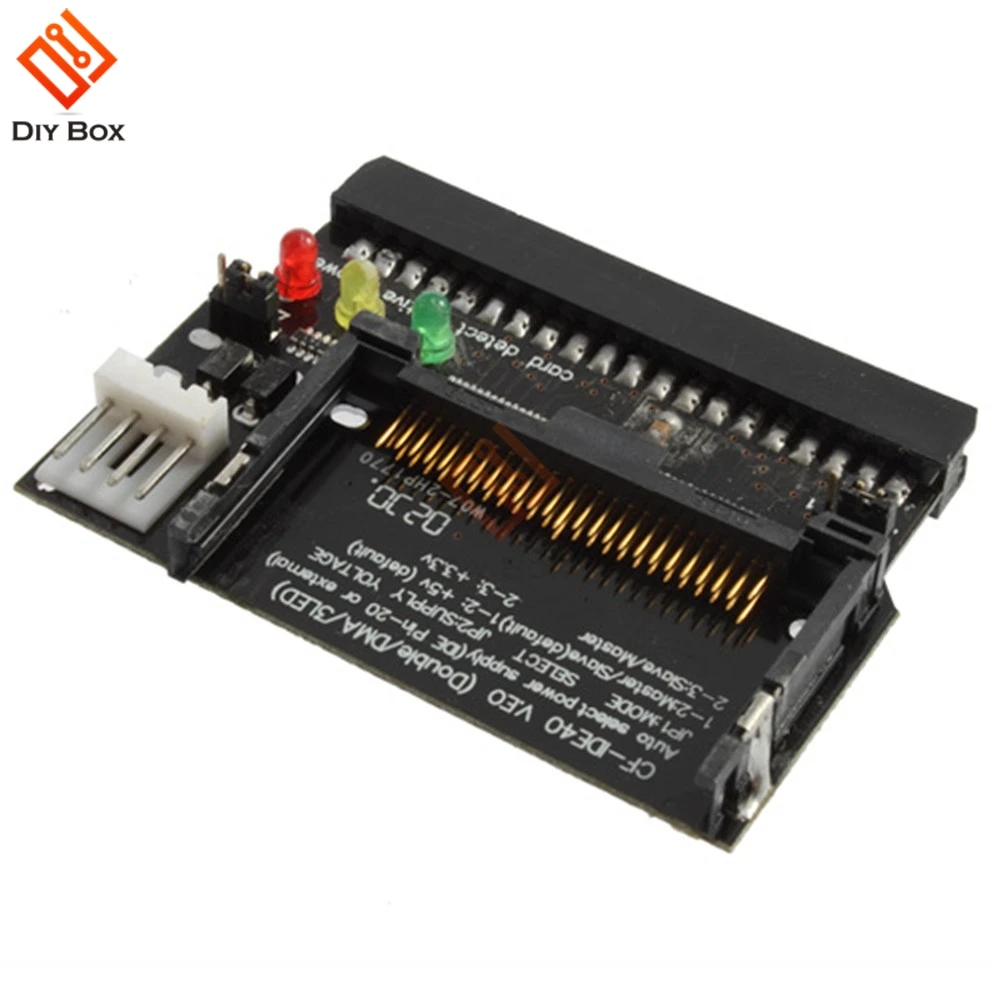 Compact Flash CF to 3.5 Female 40 Pin IDE Bootable Adapter Converter