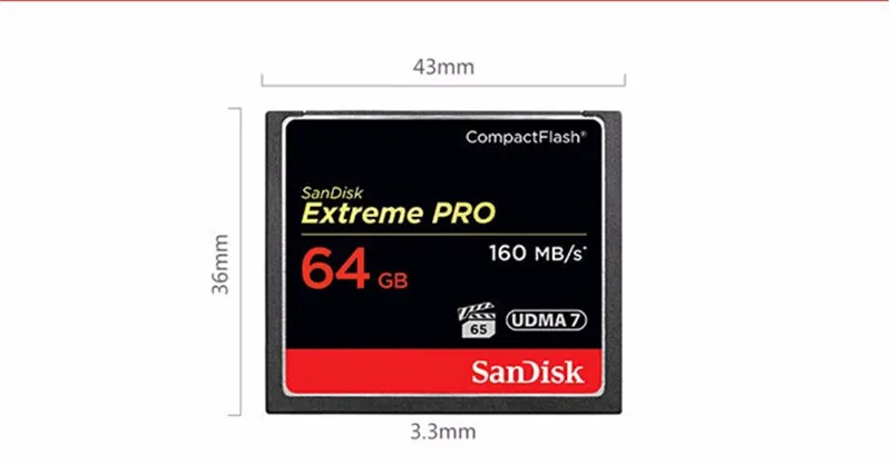 Sandisk Extreme Pro карта памяти карты 128 Гб 64 32 карты памяти 160 МБ/с./с. 1067X поддержка 4 к Full HD видео SLR Camare