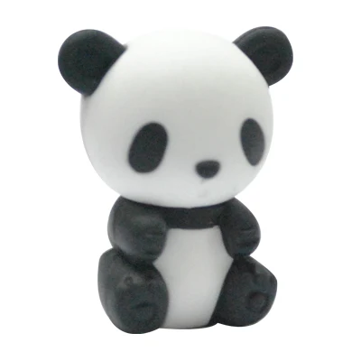 Китайский ластик панда супер милые животные ластик набор японский Kawii ластик набор для детей, чтобы играть на кровати 2 шт в партии