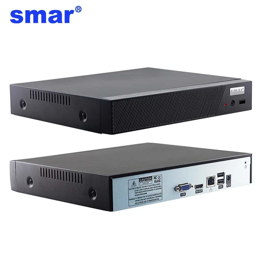 Видеорегистратор H.265 16CH 5MP/8CH 4MP/4CH 5MP CCTV NVR Hi3536D securet ONVIF Cloud P2P электронная почта