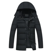4XL Winter Jacket Men 2017 Thick Warm Outwear Softshell Varsity Trench Coat Fur Parkas Windbreak Hoodie Manteau Homm Cold Jacket