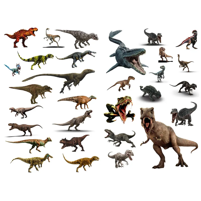 1 Pcs Dinosaur Jurassic Park Decor Cute Aesthetic Book Journal Stickers  Scrapbooking Stationery Sticker Flakes Art Supplies - Stationery Sticker -  AliExpress