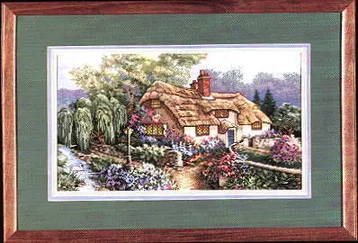 

FREE delivery Top Quality popular counted cross stitch set bedfordshire sunset cottage villa house home dim 03796