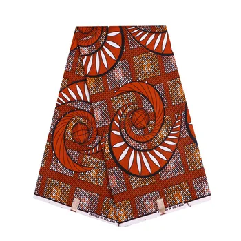 

2020 Ankara Nigerian Polyester Wax Prints Fabric new High Quality 6 yards African Batik Fabric for Party Dress