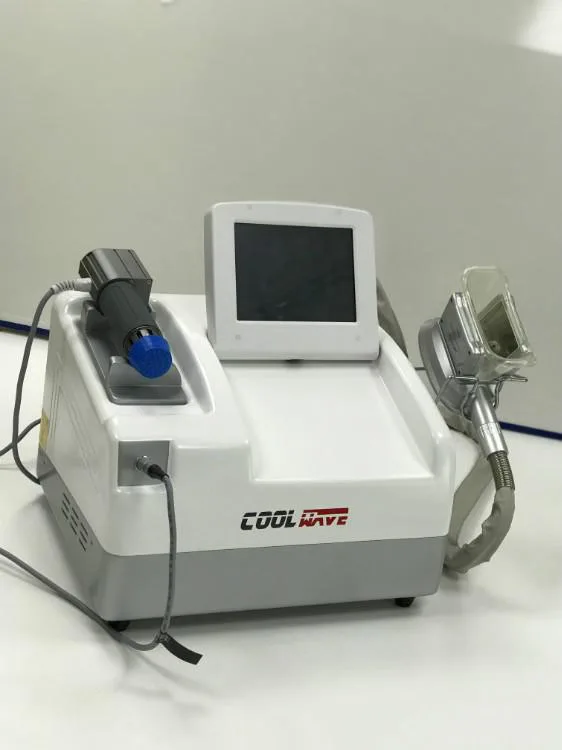 

2019 new Portable NEW 2 Handles Fat freezing Shockwave Therapy Cellulite Remove Machine with erectile dysfunction treatments