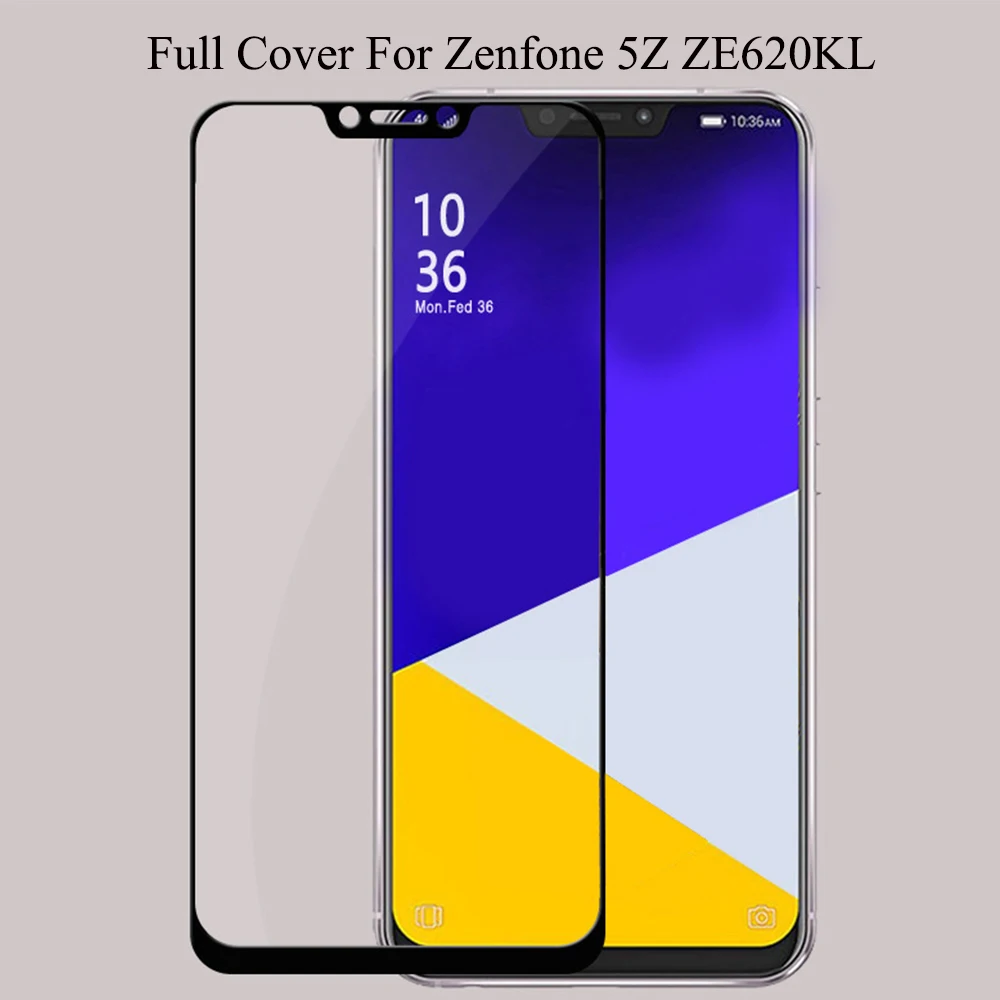 

5Z ZE620KL ZS620KL Glass Full Cover For ASUA Zenfone 5Z ZE620KL ZS620KL Tempered Glass Screen Protector For Zenfone 5
