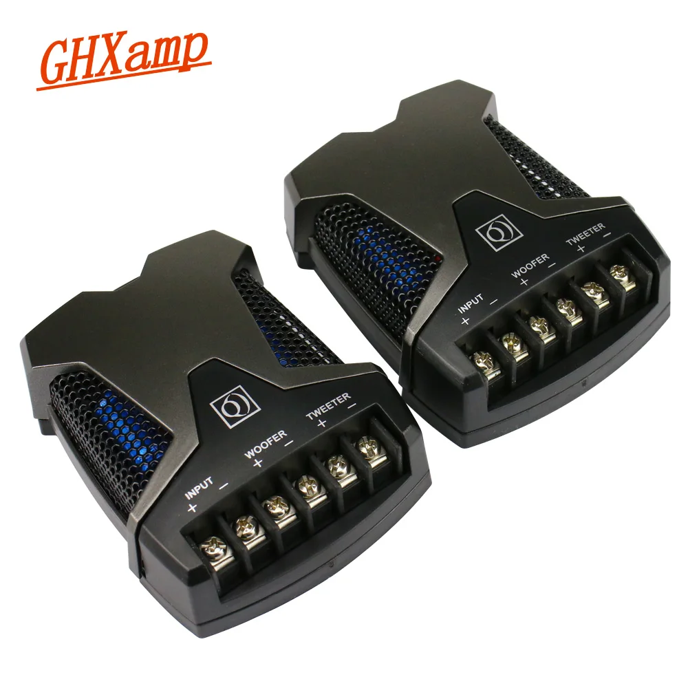 GHXAMP 2 WAY автомобильный кроссовер аудио двухчастотный делитель Высокочастотный