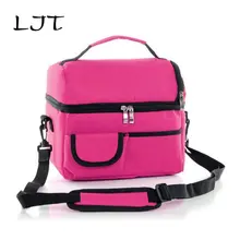 LJT 8L Large Cooler font b Bag b font High Quality Double Insulation Package font b