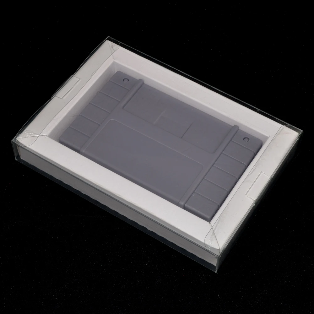 For SNES Carton Inner Inlay Insert Tray for PAL & NTSC Game Cartridge Protector Case