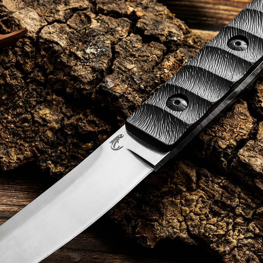 Высокое качество Танто Катана D2 тактический нож для выживания на открытом воздухе Фиксированное Лезвие Нож Пешие прогулки Рыбалка Охота Ножи+ воловья оболочка подарок
