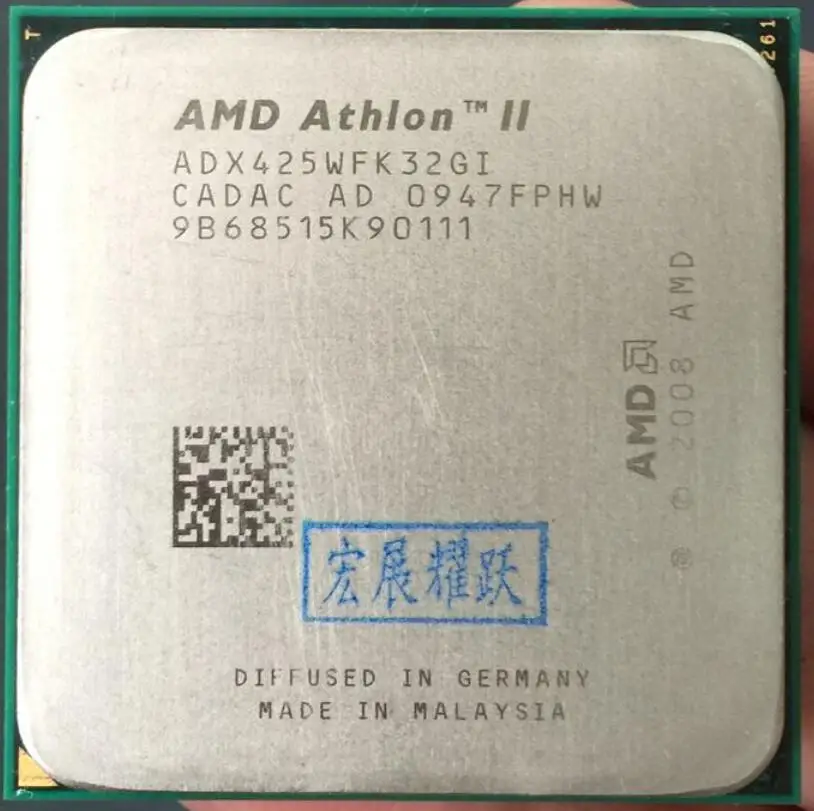 

AMD Athlon II X3 425 X425 Three Core AM3 938 CPU 100% working properly Desktop Processor